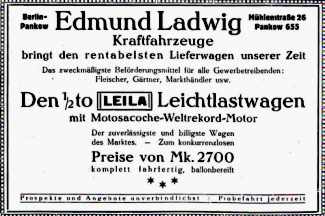 Firmenwerbung 1927