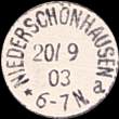 Niederschönhausen-Poststempel