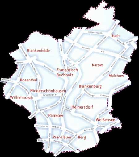 der neue Großbezirk Pankow